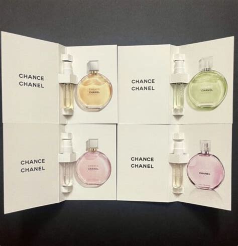 chance Chanel sample perfume pack